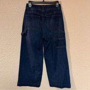 4/$15 Dark Blue Denim Cropped Pants